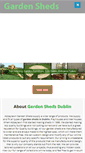 Mobile Screenshot of gardensheds-dublin.com